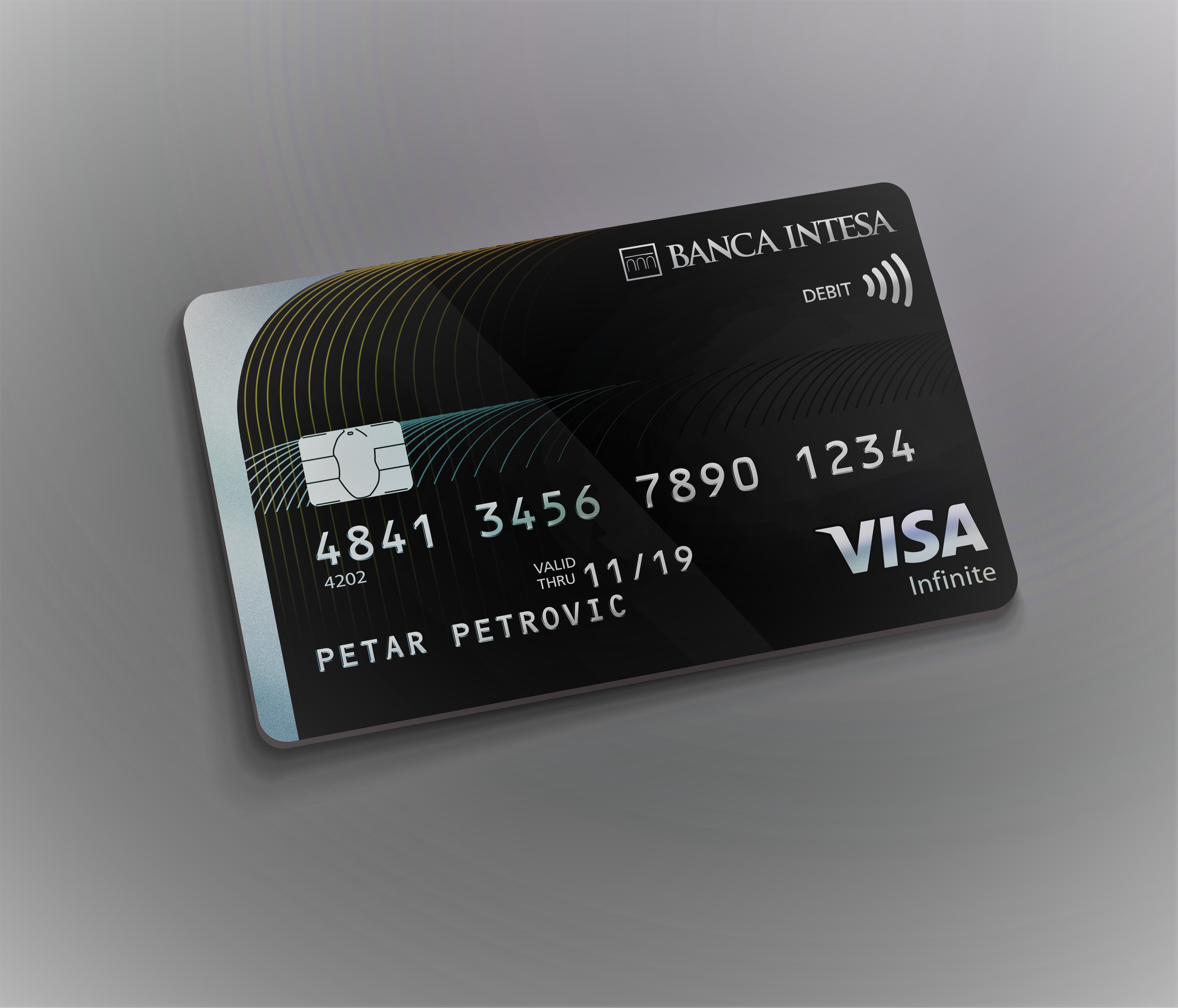 Видное кредитных карт