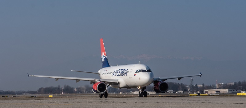 Air Srbija počela da leti za Ženevu